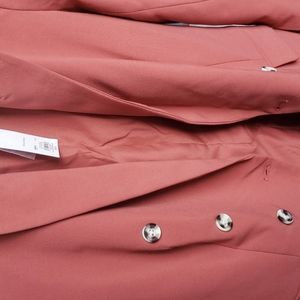 Nine West Women's Double Breasted Blazer Mauve Jewel - M